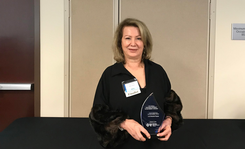 J & B Medical Supply Receives Healthcare Value for Supplier Diversity